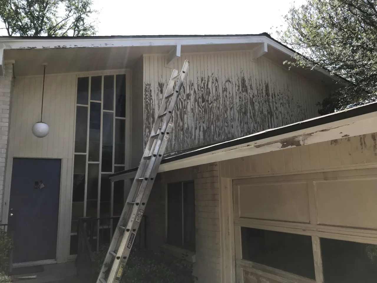Exterior fascia and siding repair in North DFW